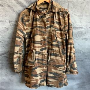 LUCKY BRAND LIGHTWEIGHT CAMOUFLAGE JACKET